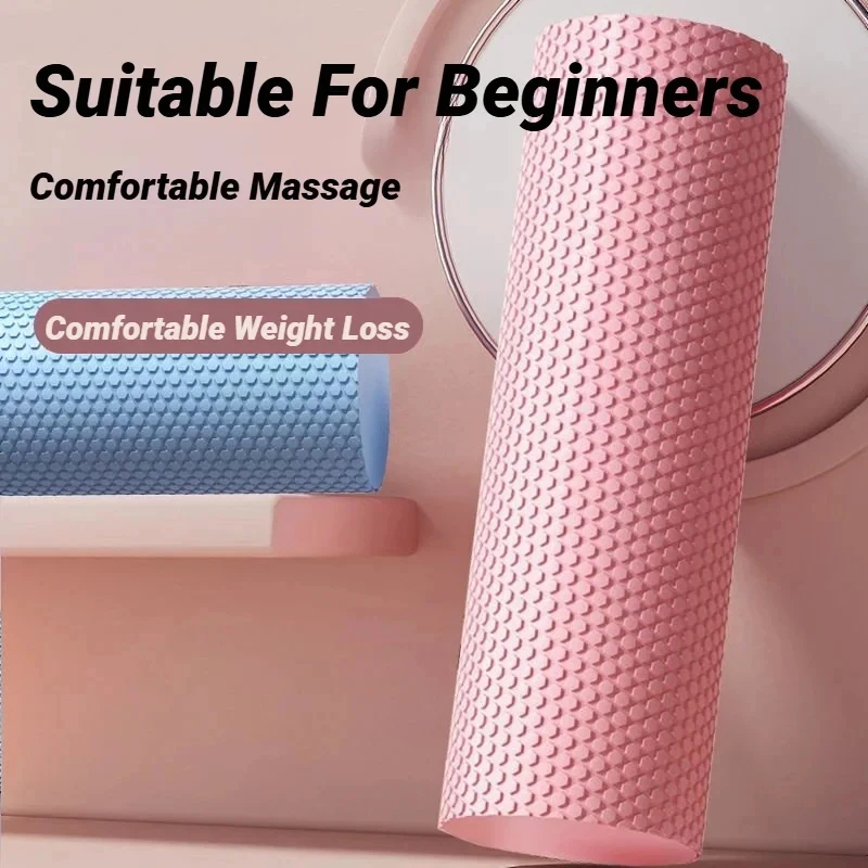 Vibrating Foam Roller - ลูกกลิ้งโยคะโฟม EVA ทรงหกเหลี่ยม ขนาด 10 ซม.