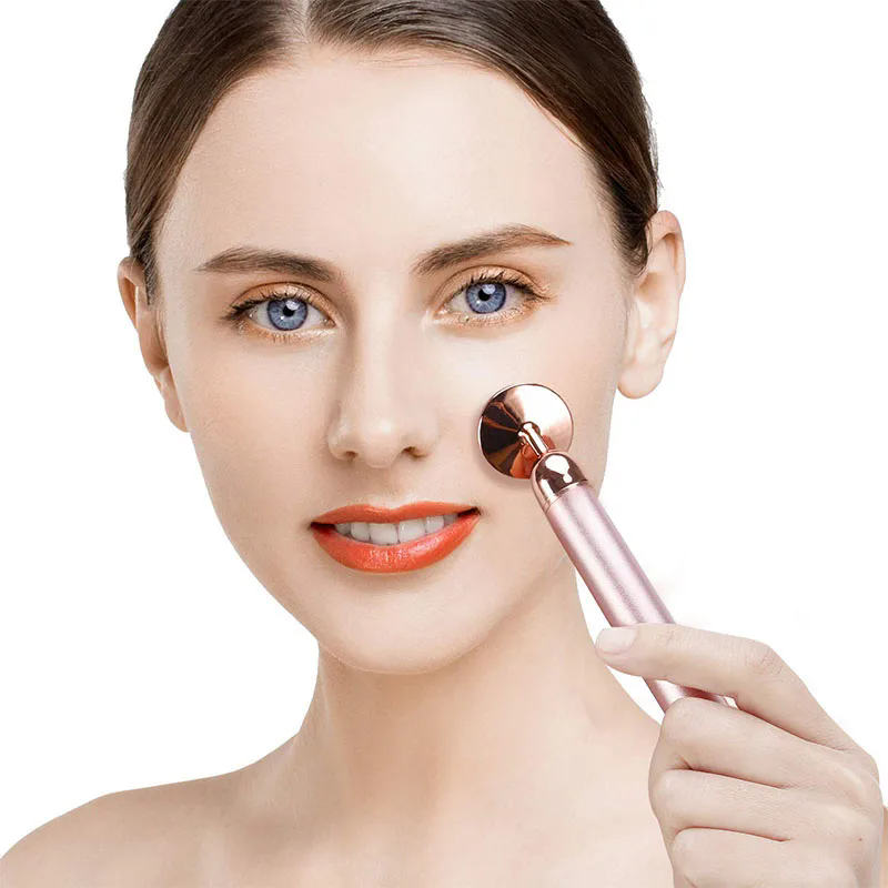 Jade Gua Sha Tool - ลูกกลิ้ง 3 in 1 3D หินเจอร์เมเนียม