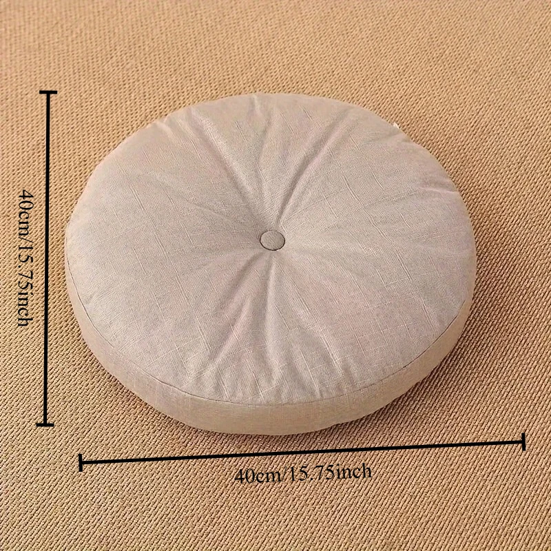 หมอนรองนั่งทรงกลมหนานุ่ม สบาย  - Meditation Cushion Zafu บทวิจารณ์และราคา
