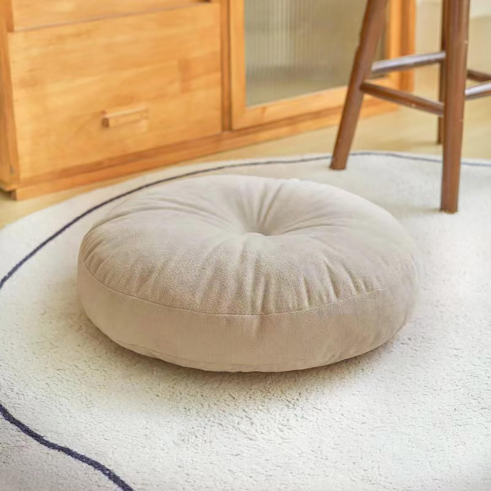 หมอนรองนั่งทรงกลมหนานุ่ม สบาย  - Meditation Cushion Zafu บทวิจารณ์และราคา