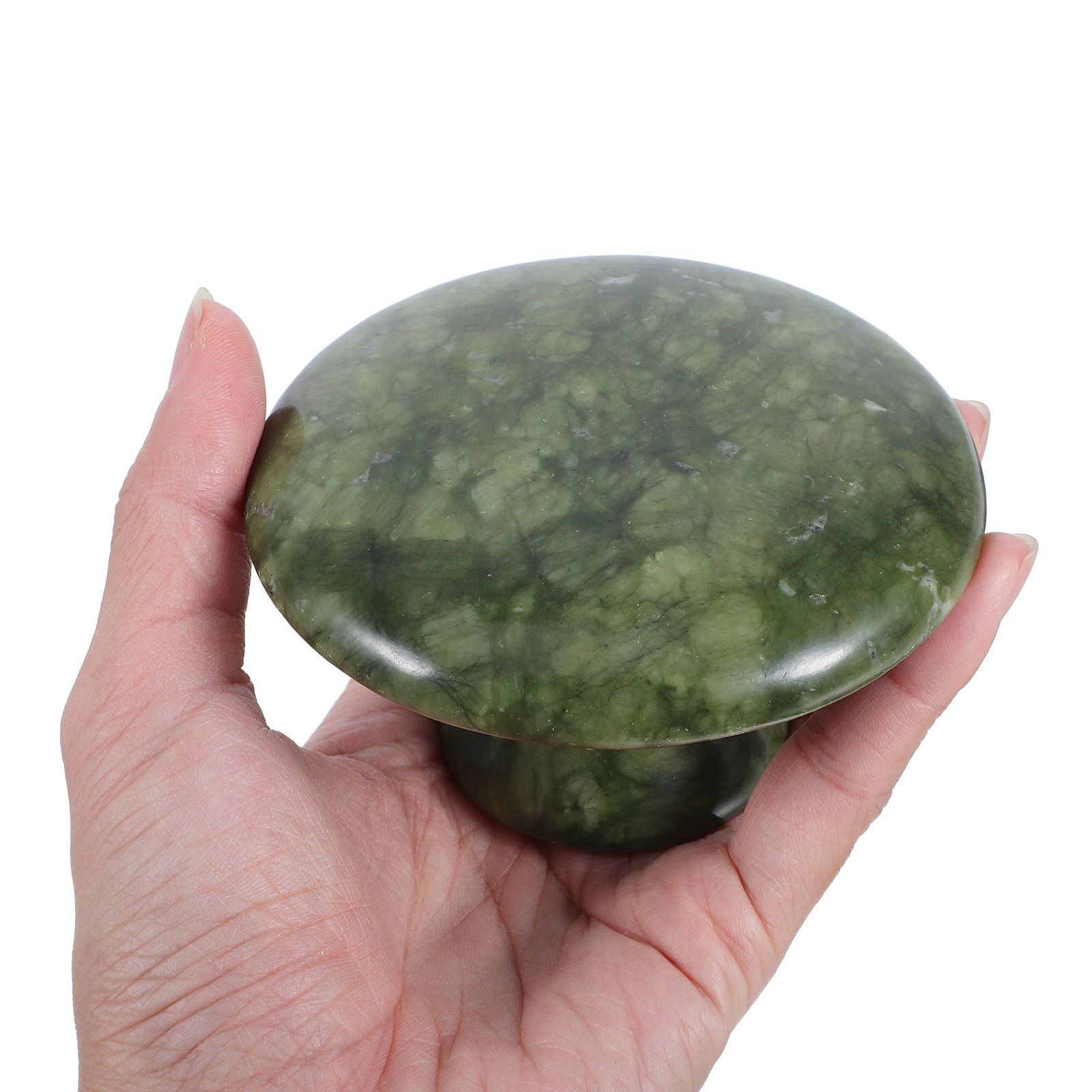 หินกัวซาสำหรับนวดหน้าและตา ทำจ - Jade Gua Sha Tool บทวิจารณ์และราคา