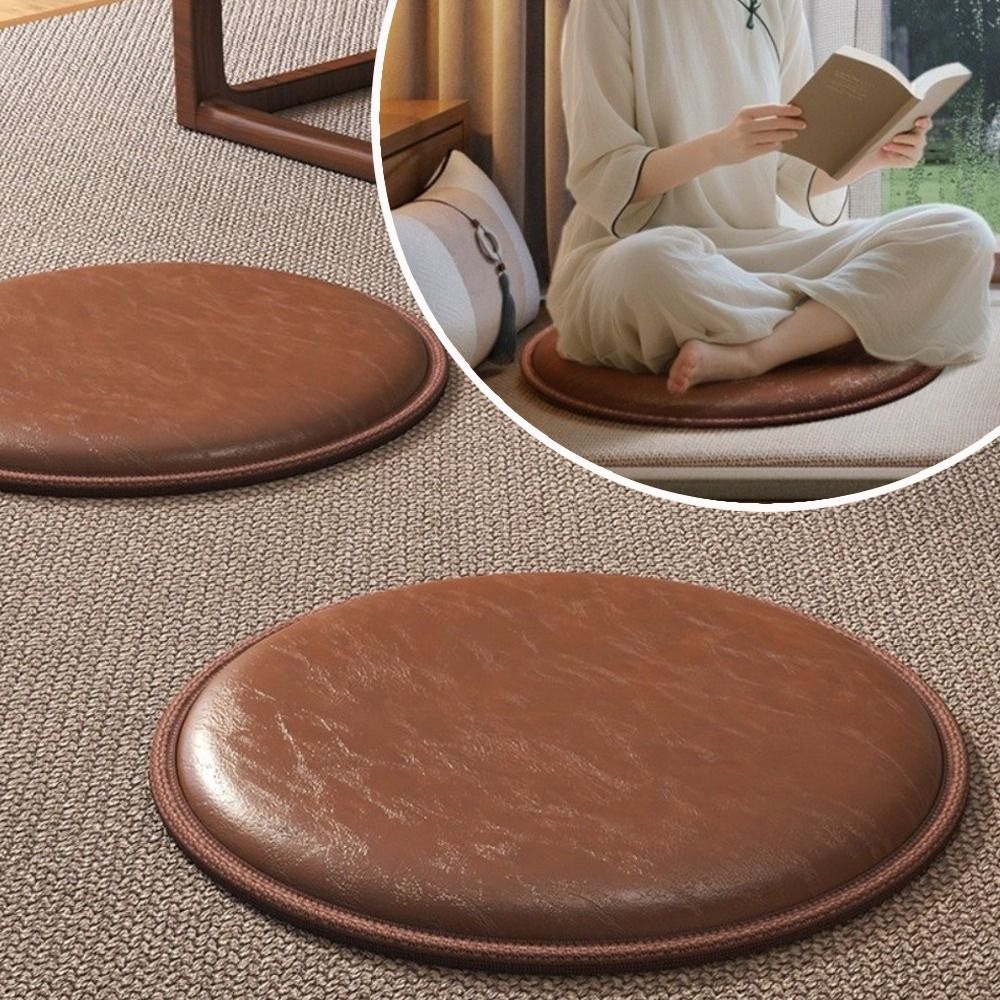 เบาะรองนั่งหนังหนานุ่มกันลื่นท - Meditation Cushion Zafu บทวิจารณ์และราคา
