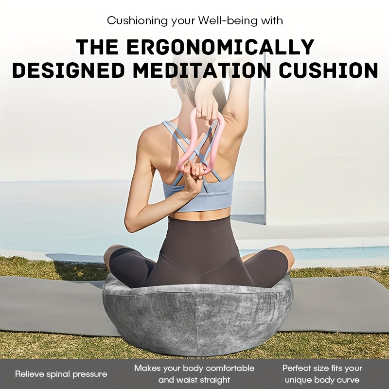 เบาะรองนั่งสมาธิเมมโมรี่โฟมพร้ - Meditation Cushion Zafu บทวิจารณ์และราคา