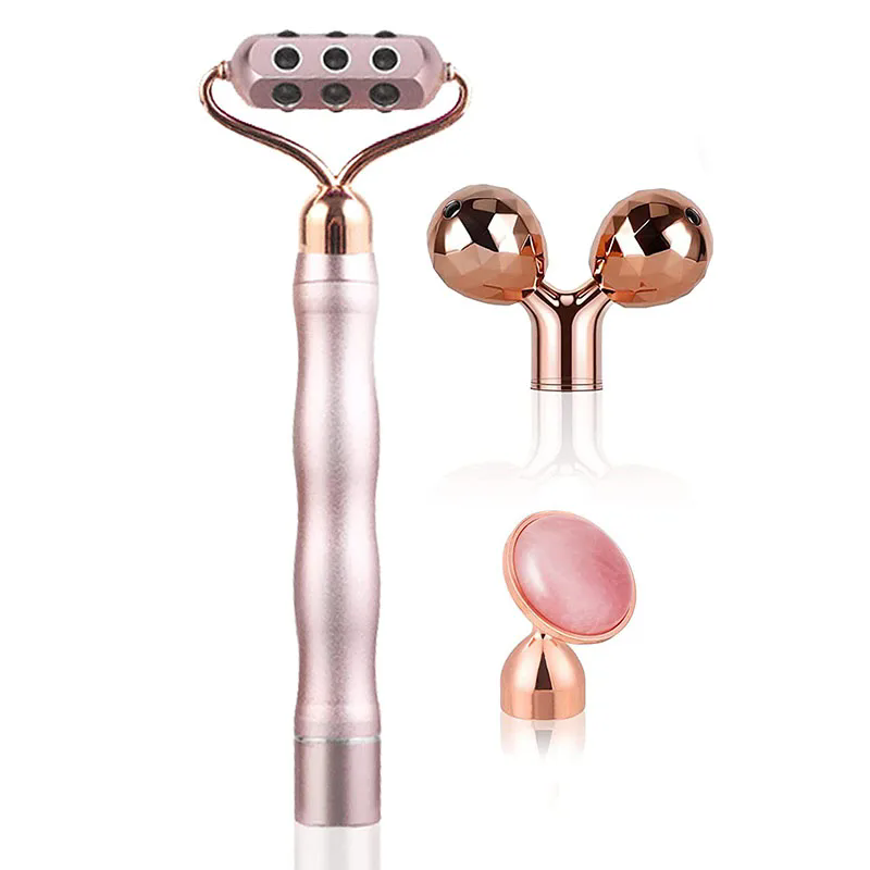 ลูกกลิ้ง 3 in 1 3D หินเจอร์เมเ - Jade Gua Sha Tool บทวิจารณ์และราคา