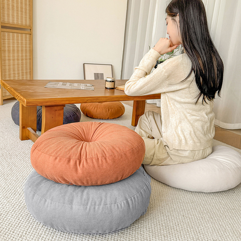 สไตล์โมเดิร์น Corduroy หนานุ่ม - Meditation Cushion Zafu บทวิจารณ์และราคา