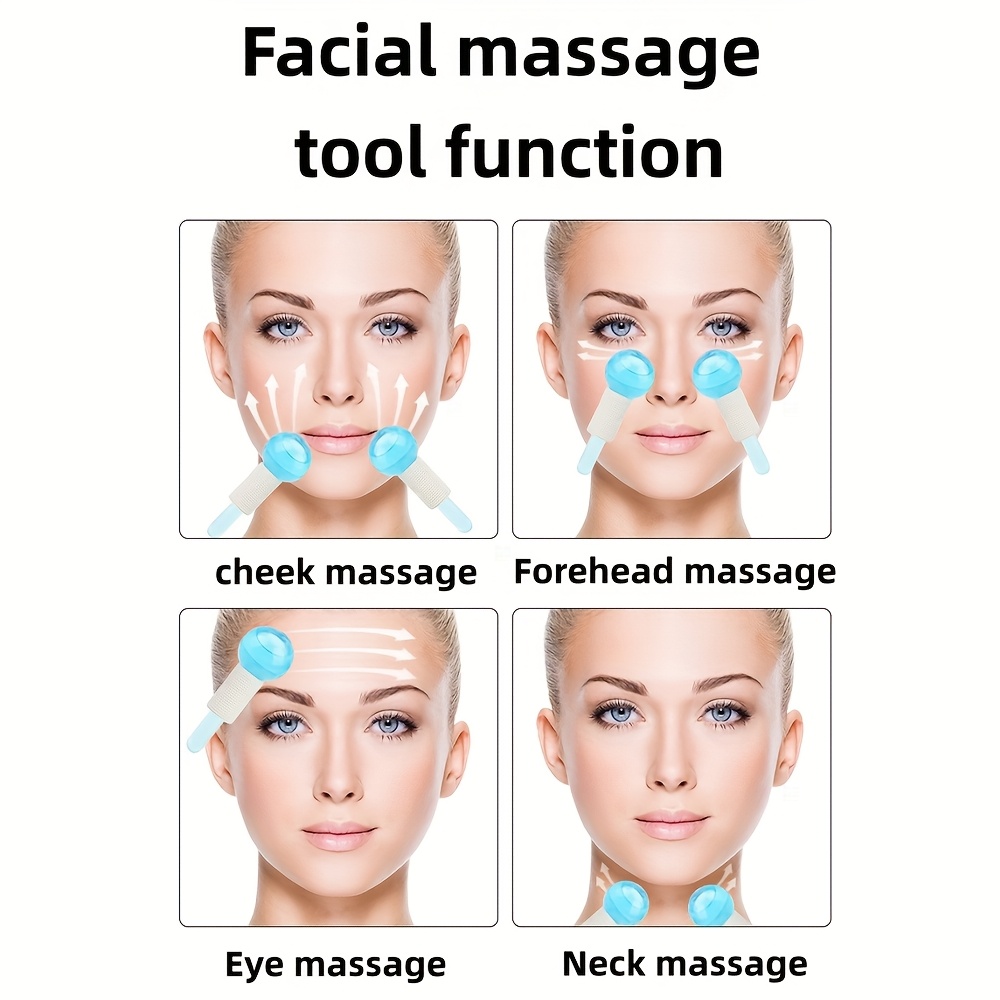 ลูกกลิ้งน้ำแข็ง 2 ชิ้น สำหรับน - Jade Gua Sha Tool บทวิจารณ์และราคา