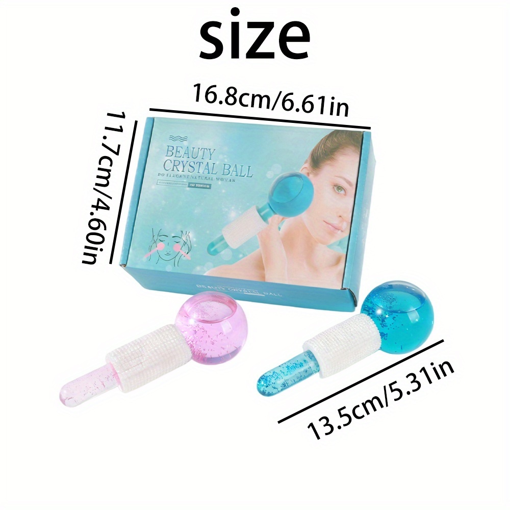 ลูกกลิ้งน้ำแข็ง 2 ชิ้น สำหรับน - Jade Gua Sha Tool บทวิจารณ์และราคา