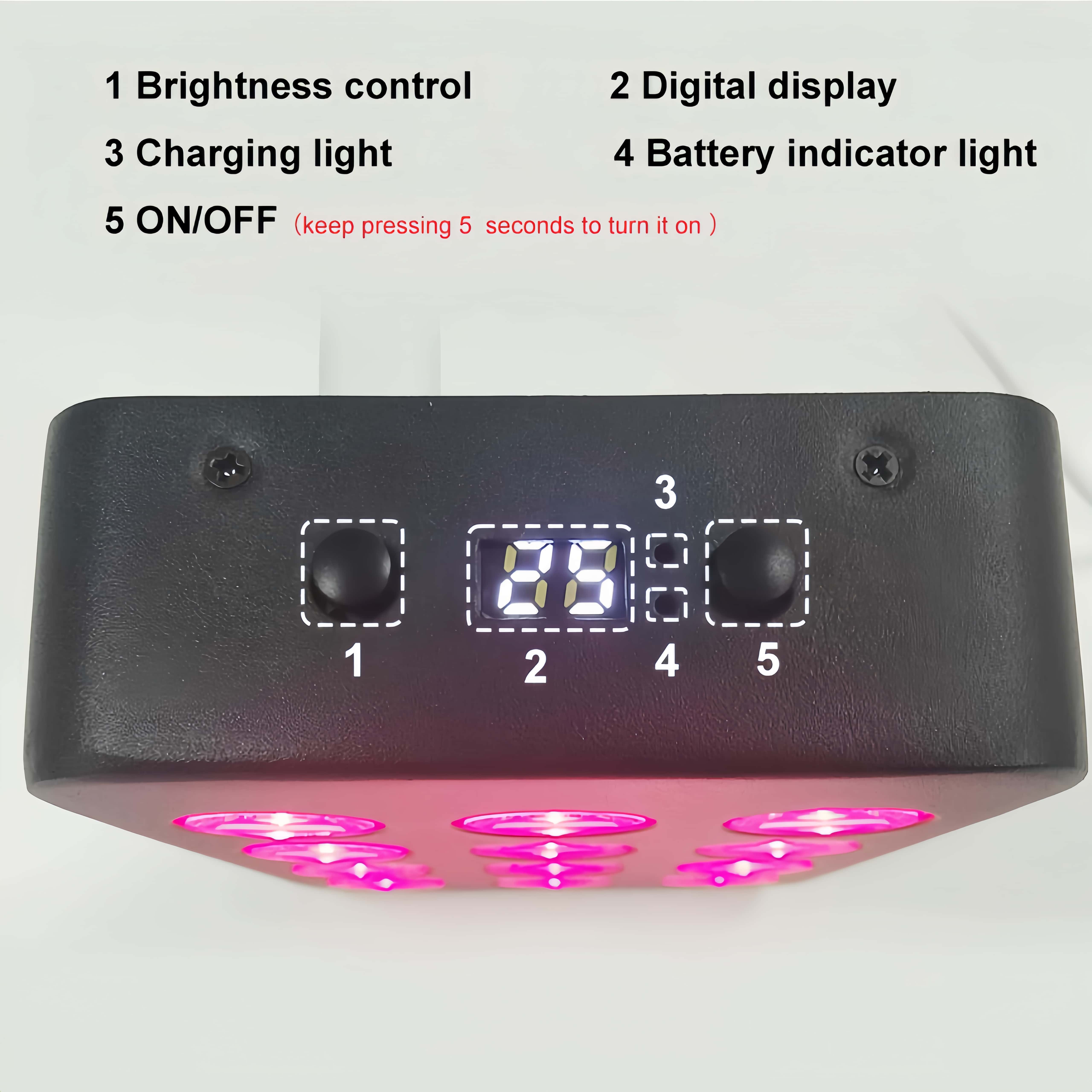 เครื่อง PDT พกพา AZURE แบบ OEM - Red Light Therapy Device บทวิจารณ์และราคา