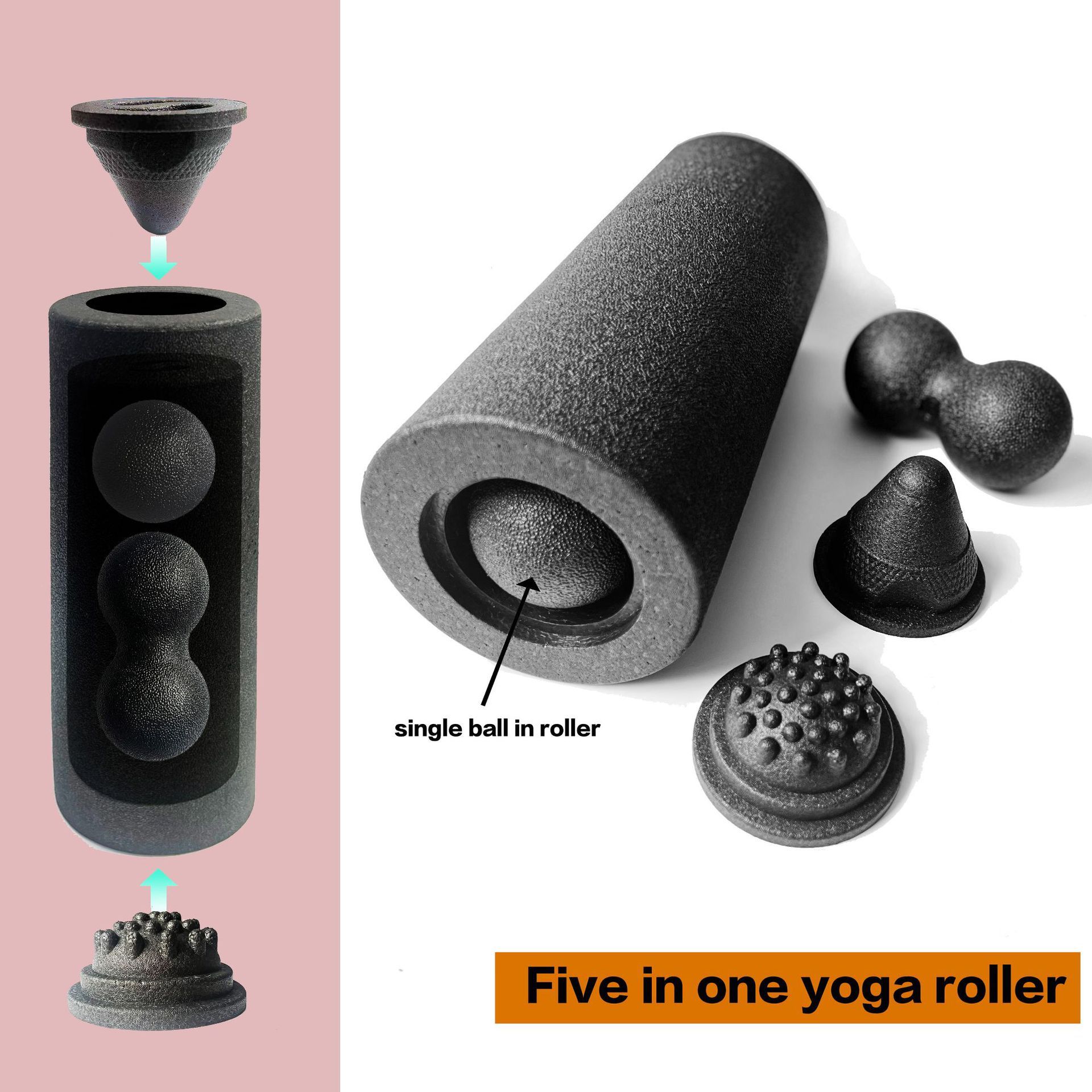 ชุดลูกกลิ้งนวดฟาสเชีย 5-in-1 ช - Vibrating Foam Roller บทวิจารณ์และราคา