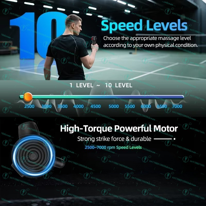 เครื่องนวดกระตุ้นกล้ามเนื้อแบบ - Massage Gun Deep Tissue บทวิจารณ์และราคา
